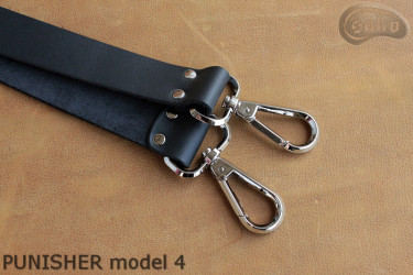 Sac à couteaux / pochette CUIR FLEUR PUNISHER( modèle 4)