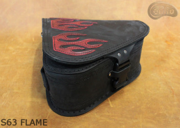 Satteltaschen S63 FLAME H-D SOFTAIL