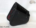 Satteltaschen S63 FLAME H-D SOFTAIL