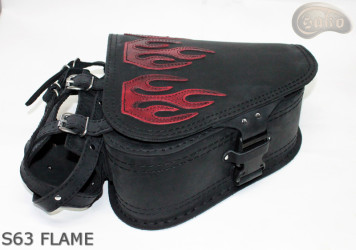Satteltaschen S63 FLAME H-D SOFTAIL