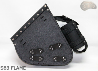 Satteltaschen S63 FLAME H-D SOFTAIL