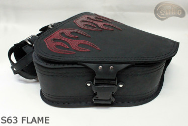 Satteltaschen S63 FLAME H-D SOFTAIL