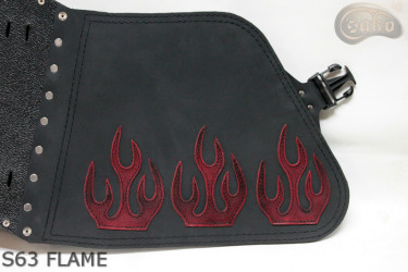 Satteltaschen S63 FLAME H-D SOFTAIL