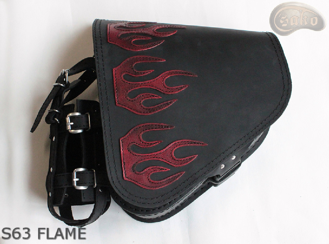 Satteltaschen S63 FLAME H-D SOFTAIL