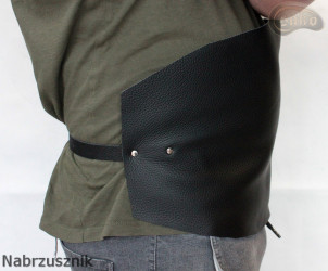 Bauchschutz aus Leder, feuerfest, Schweißen, Schlosserarbeiten, Schreinerei, Drechseln