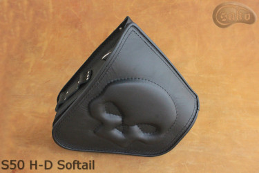LEATHER SADDLEBAG S50 H-D SOFTAIL