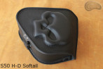 LEATHER SADDLEBAG S50 H-D SOFTAIL
