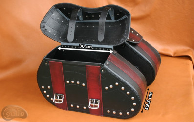 Satteltaschen S07 ROT