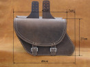 Leather Saddlebags S91 Brown 6  *TO REQUEST*
