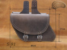Satteltaschen S91 Braun 3  *bestellen*