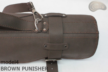 Tasche- / Messerabdeckung BROWN PUNISHER ( modell 4)