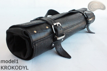Sac à couteaux / pochette CROCODILE (modèle 1)