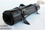 Sac à couteaux / pochette CROCODILE (modèle 1)