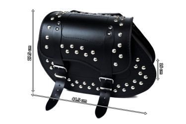 LEATHER SADDLEBAGS S17