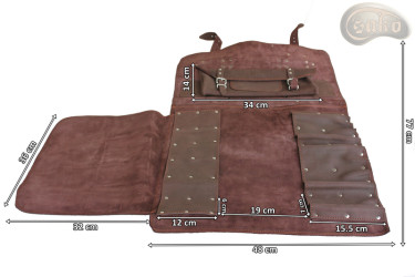 Knife bag / pouch BROWN (model 1)