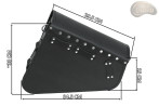 Satteltaschen S571 STAR H-D Sportster