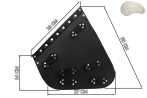 Satteltaschen S62 REAL mit Getränkehalter H-D SOFTAIL