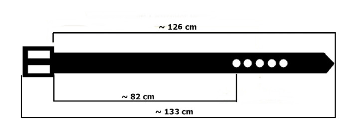 PKL13 Hosengürtel aus Leder