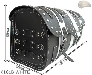 A koffer K161 WHITE zárral  *Kérésre*