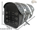 A koffer K161 WHITE zárral  *Kérésre*