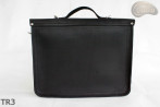 Leather shoulder bag TR3