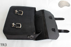 Leather shoulder bag TR3