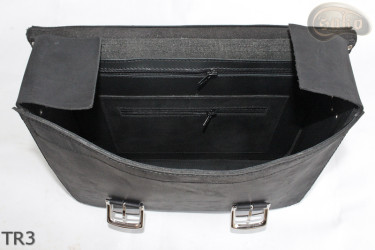 Leather shoulder bag TR3