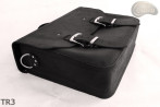 Leather shoulder bag TR3