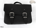 Leather shoulder bag TR3