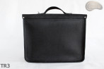 Leather shoulder bag TR3