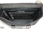 Leather shoulder bag TR3