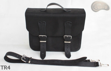 Leather shoulder bag TR4