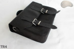 Leather shoulder bag TR4