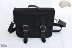 Leather shoulder bag TR4
