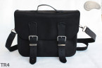 Leather shoulder bag TR4