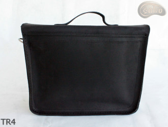 Leather shoulder bag TR4