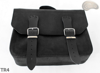 Leather shoulder bag TR4