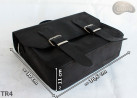 Leather shoulder bag TR4
