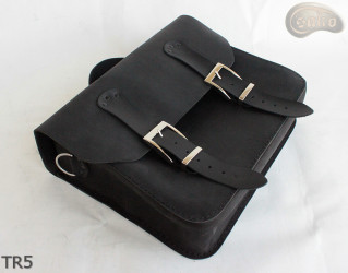 Leather shoulder bag TR5