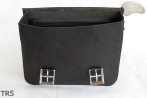 Leather shoulder bag TR5