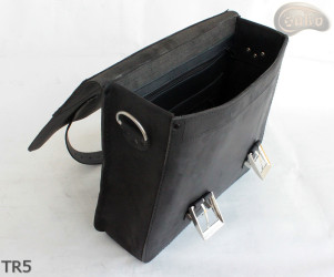 Leather shoulder bag TR5