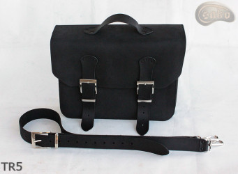 Leather shoulder bag TR5