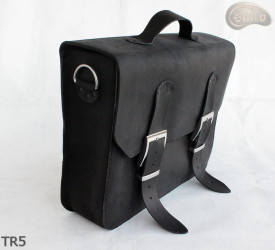 Leather shoulder bag TR5