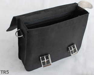 Leather shoulder bag TR5