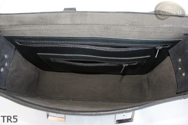 Leather shoulder bag TR5
