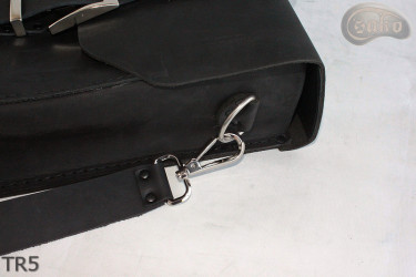 Leather shoulder bag TR5