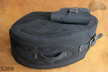 LEATHER SADDLEBAGS S269 *TO REQUEST*