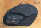LEATHER SADDLEBAGS S269 *TO REQUEST*