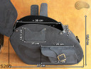 LEATHER SADDLEBAGS S269 *TO REQUEST*