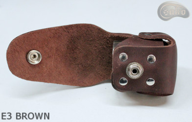 E3 BRAUNER6 Holsterbezug für die Trommel des Revolvers vom Kaliber Remington 44 COLT1860